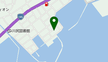 呉市川尻東プールの地図画像