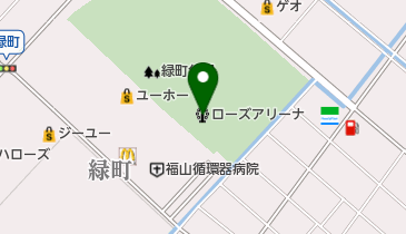 福山通運ローズアリーナの地図画像
