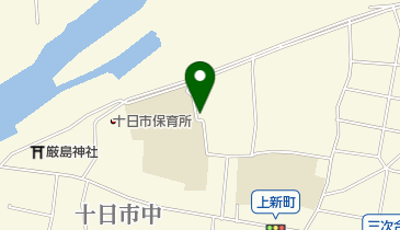 十日市水泳プールの地図画像