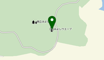 電光石火みよしパーク屋内プールの地図画像