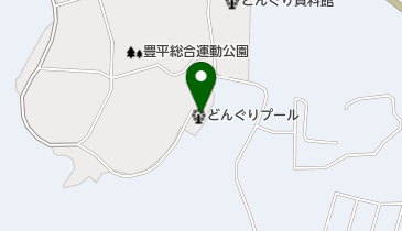 豊平総合運動公園どんぐりプールの地図画像