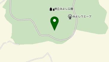 電光石火みよしパークパークゴルフ場の地図画像