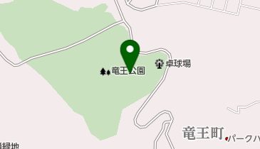 竜王公園多目的広場の地図画像