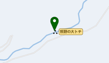 熊野の大トチの地図画像