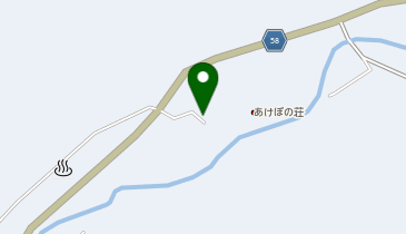 比和温泉の地図画像