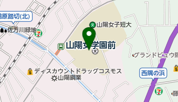 山陽スペースファンタジープラネタリウムの地図画像