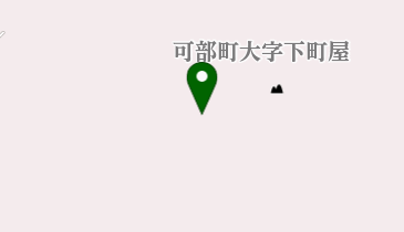 高松山大文字祭の地図画像
