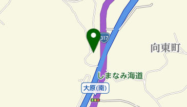 尾道大橋みかん狩園の地図画像