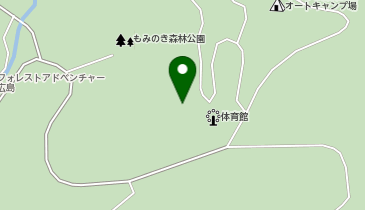 もみのき森林公園サイクリングロードの地図画像