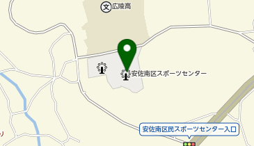 プローバグループ安佐南区スポーツセンターの地図画像
