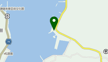 上蒲刈島向浦港の地図画像