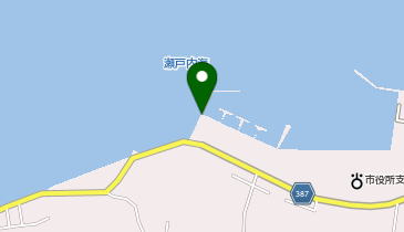 横田港の地図画像