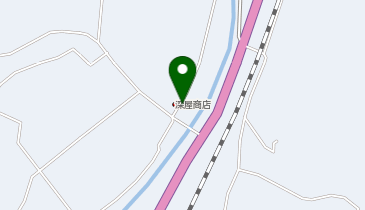 西城川五反瀬橋付近の地図画像