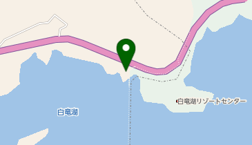 白竜湖の地図画像