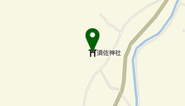 須佐神社の地図画像