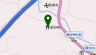 速谷神社の地図画像