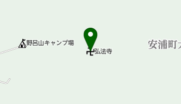 弘法寺の地図画像