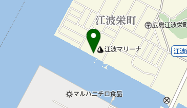 デルタマリン江波マリーナの地図画像