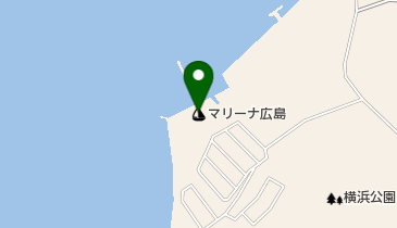 マリーナ広島の地図画像