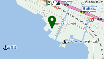 マリンハーバー吉浦の地図画像