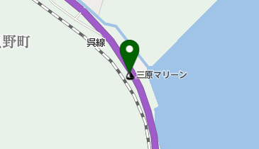 三原マリーンの地図画像