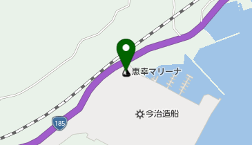 恵幸マリーナの地図画像