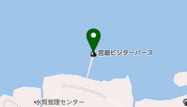 宮島ビジターバースの地図画像