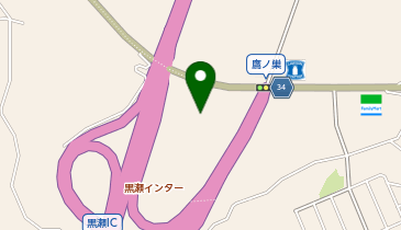 スーパー銭湯雲母の里の地図画像