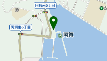 阿賀港の地図画像