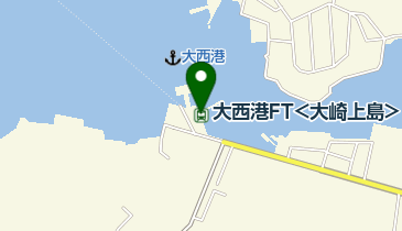 大西港の地図画像
