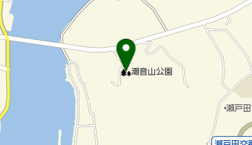 潮音山公園の地図画像