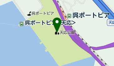 天応公園の地図画像