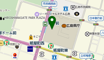 広島県庁前SHOP&CAFEの地図画像