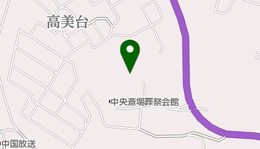 奈良津墓園の地図画像