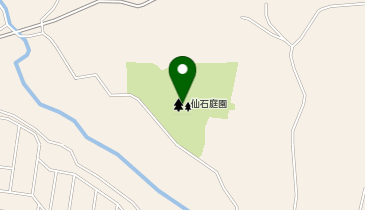 仙石庭園の地図画像