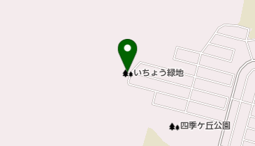 いちょう緑地の地図画像