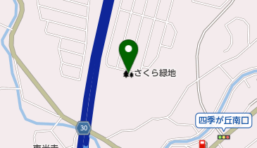 さくら緑地の地図画像