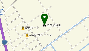 さかえ公園の地図画像