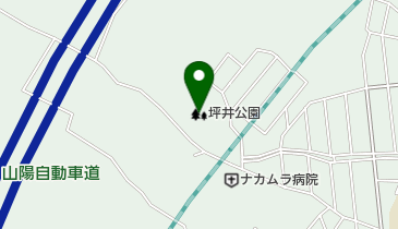 坪井公園の地図画像