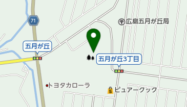 五月が丘第五公園の地図画像