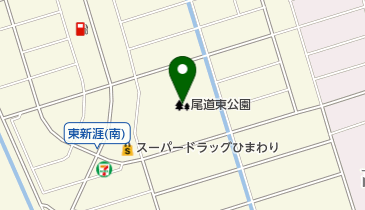 尾道東公園の地図画像