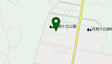 月見ケ丘公園の地図画像