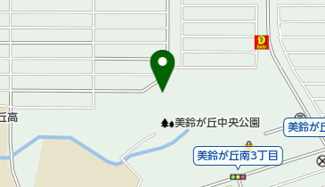 美鈴が丘中央公園の地図画像