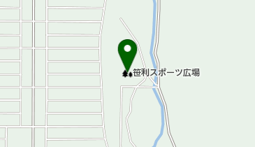笹利スポーツ広場の地図画像