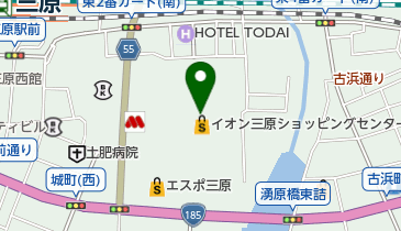 イオン三原店の地図画像