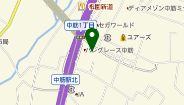 BMW Premium Selection広島の地図画像