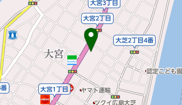 シトロエン広島の地図画像