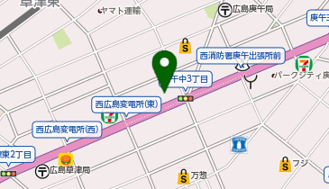 Bentley広島の地図画像