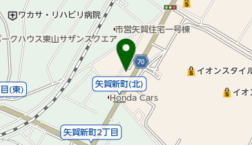 アンフィニ広島矢賀店の地図画像