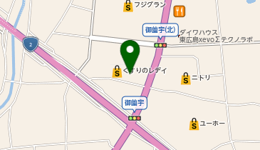 アニメイトフジグラン東広島の地図画像